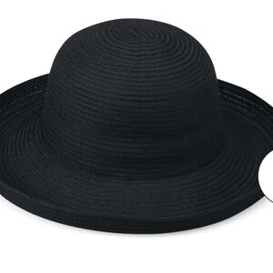 Wallaroo Sydney Black Wide-Brim Hat